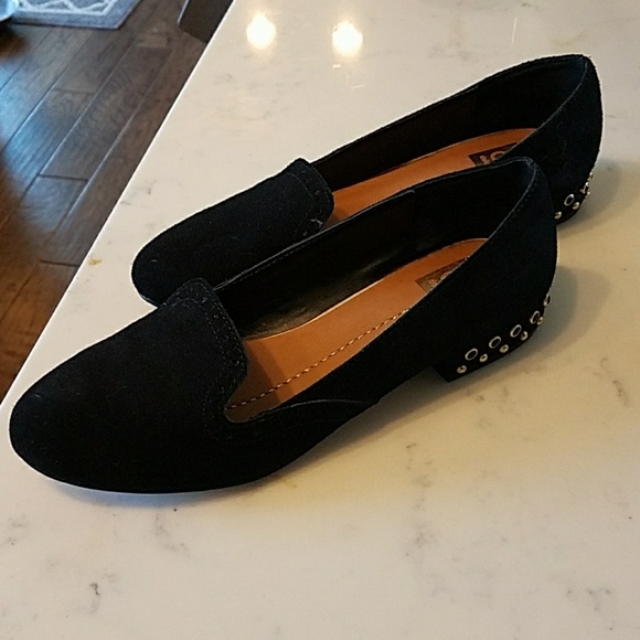Dolce Vita Shoes - Dolce Vita Fiera flats black suede - studded heel